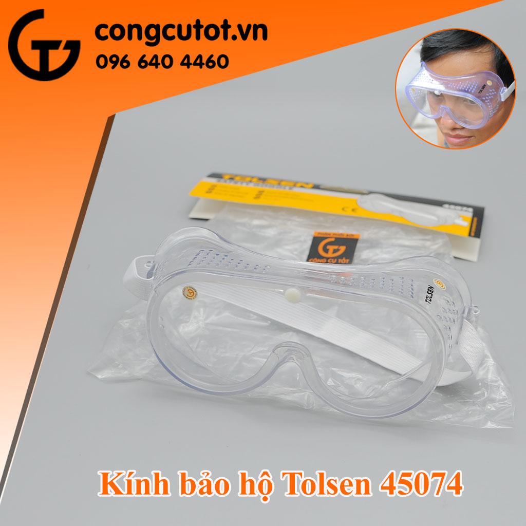 Combo 2 chiếc Kính bảo hộ lao động Tolsen