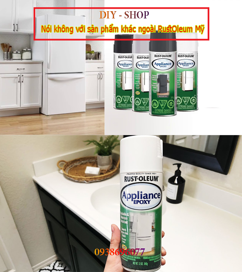 Sơn Mới Đồ Gia Dụng - Appliance Epoxy Rust-Oleum- DIY - SHOP