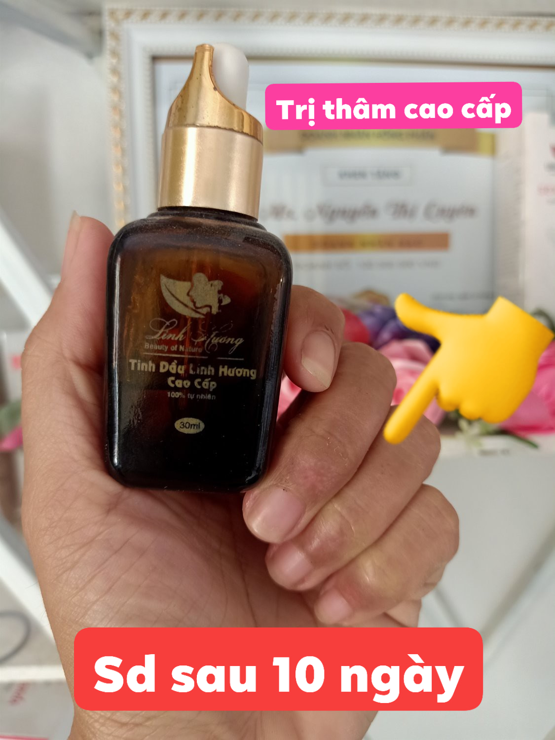TINH DẦU TRỊ THÂM CAO CẤP LINH HƯƠNG