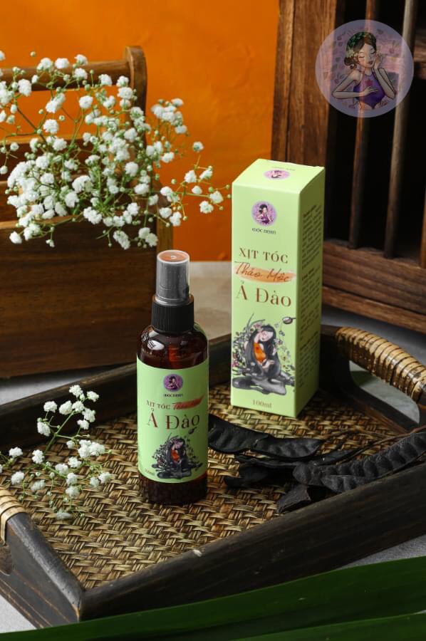 XỊT BƯỞI MỌC TÓC Ả ĐÀO 100ML KÍCH MỌC TÓC DƯỠNG TÓC [ Mộc Nhan ]