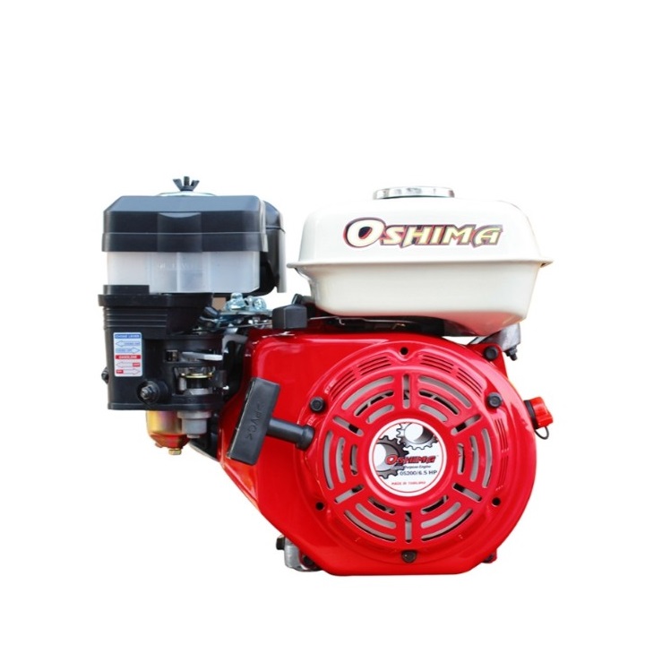 Máy nổ chạy xăng oshima thái lan 6,5hp cốt xéo
