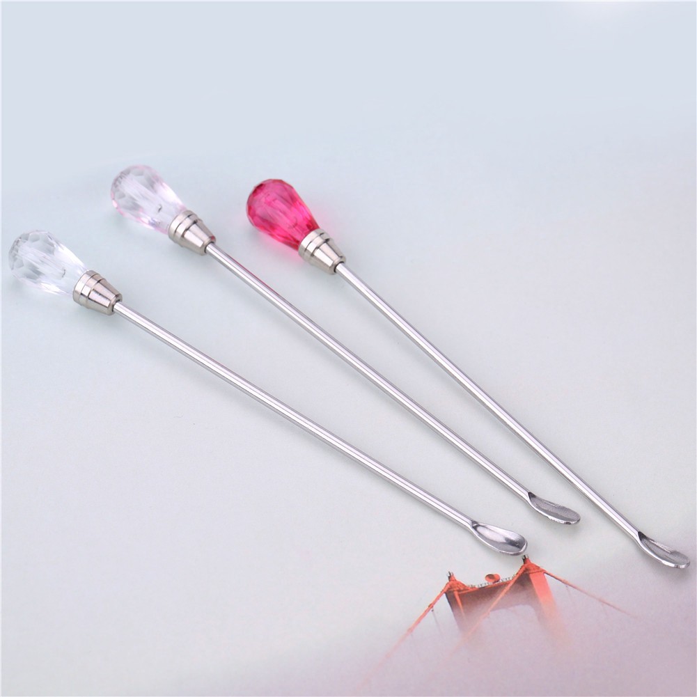 Que khuấy mực và lấy bột tán