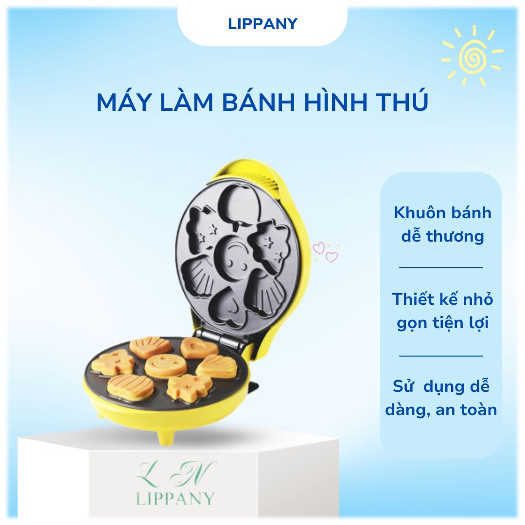 Máy Nướng Bánh Và Làm Bánh Hình Thú Magic CAO CẤP