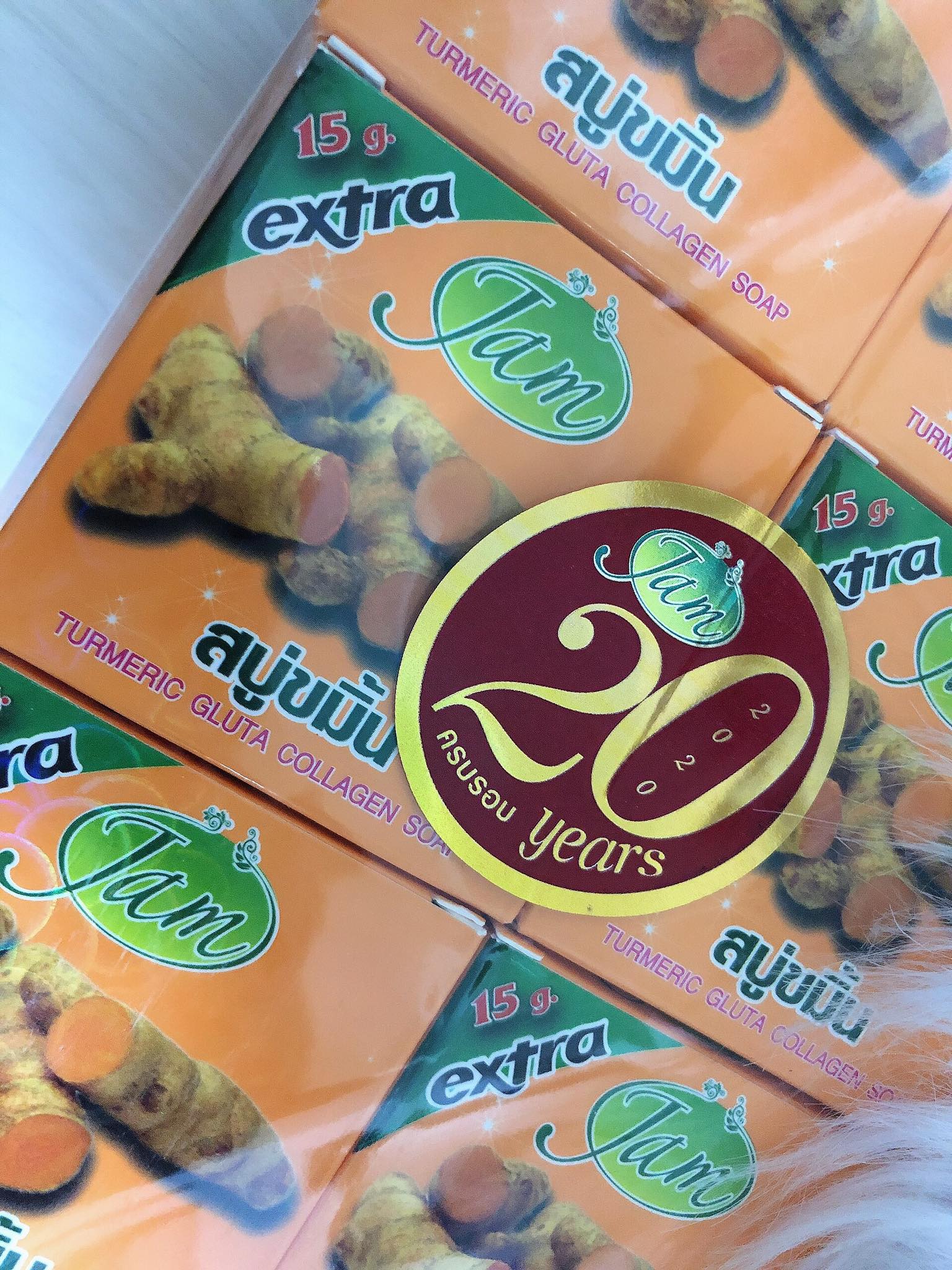 [HCM]Xà Phòng Nghệ JAM Thái Lan