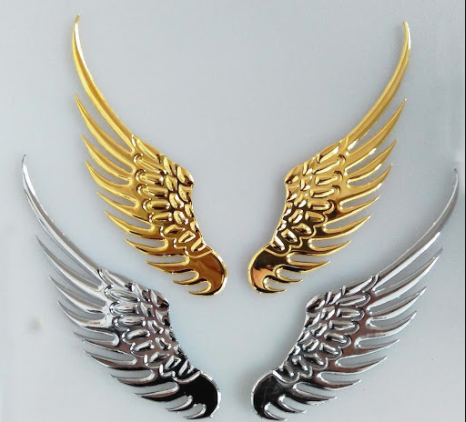 Logo Cánh Chim Ưng 3D Dán Cho Các Loại Xe Ô Tô