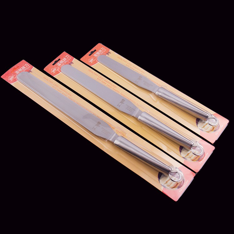 Dao chà láng thẳng inox 430 size 6inch 8inch 10inch