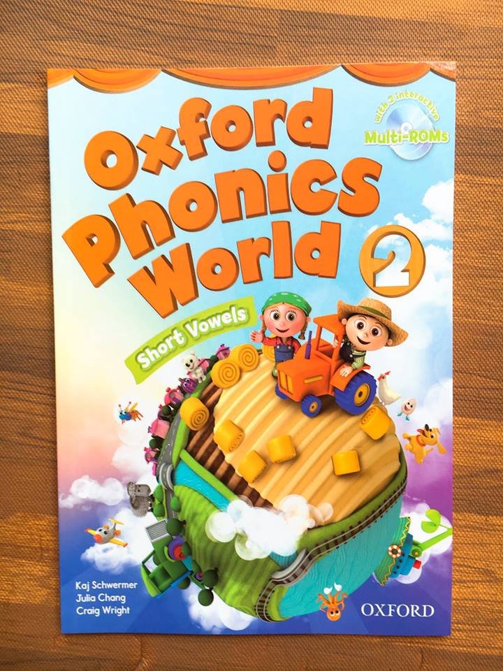 Oxford Phonics World - Level 2 - 2 quyển (SB+WB) - Khổ A4