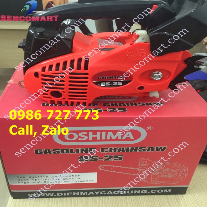 Máy cưa xích Oshima OS 25( công suất 0,8kw)