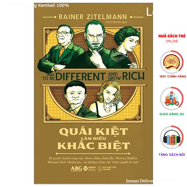 Sách - Quái Kiệt Làm Điều Khác Biệt [AlphaBooks]