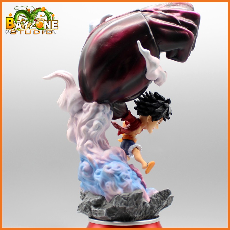Mô hình chibi luffy gear 4 hàng mới siêu đẹp chất lượng ( one piece )