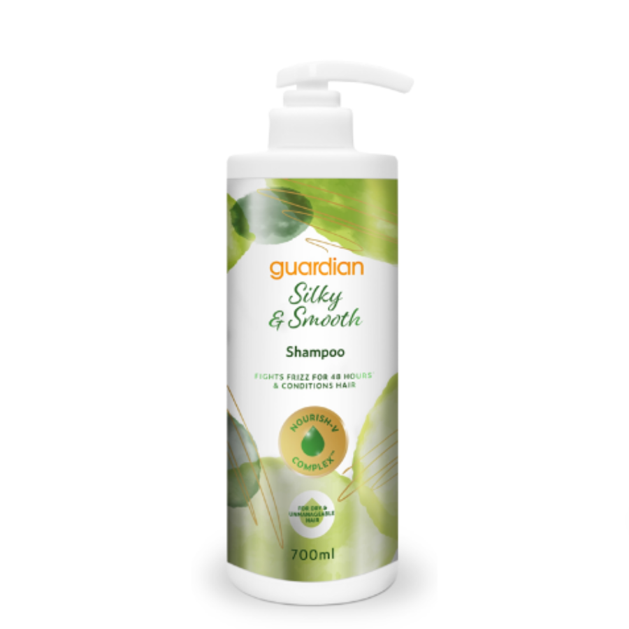 Dầu Gội Suôn Mượt Óng Ả Guardian Silky & Smooth 700Ml