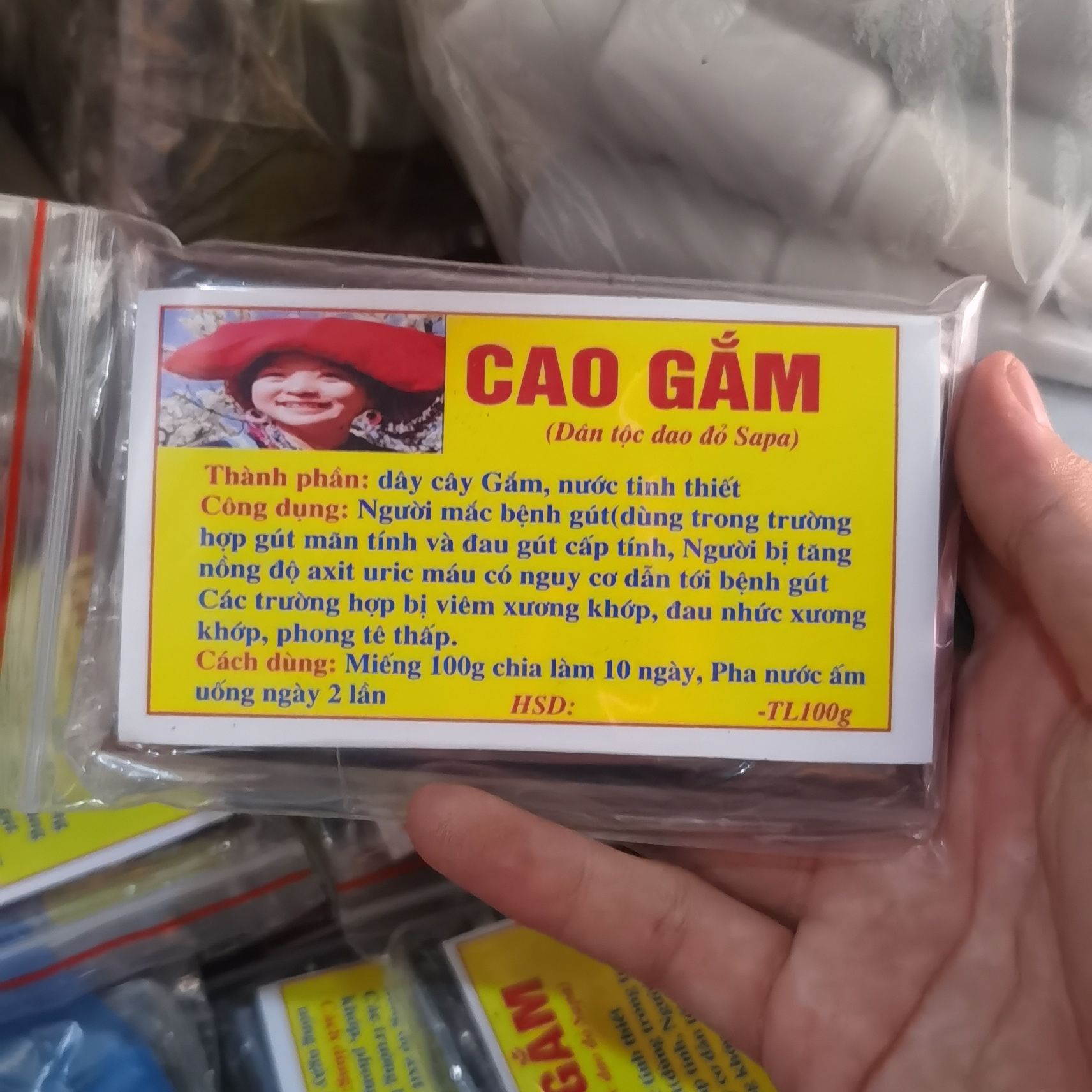 Miếng Cao Gắm, Dân Tộc Tây Bắc (Miếng 1 lạng) - Đặc Sản 27