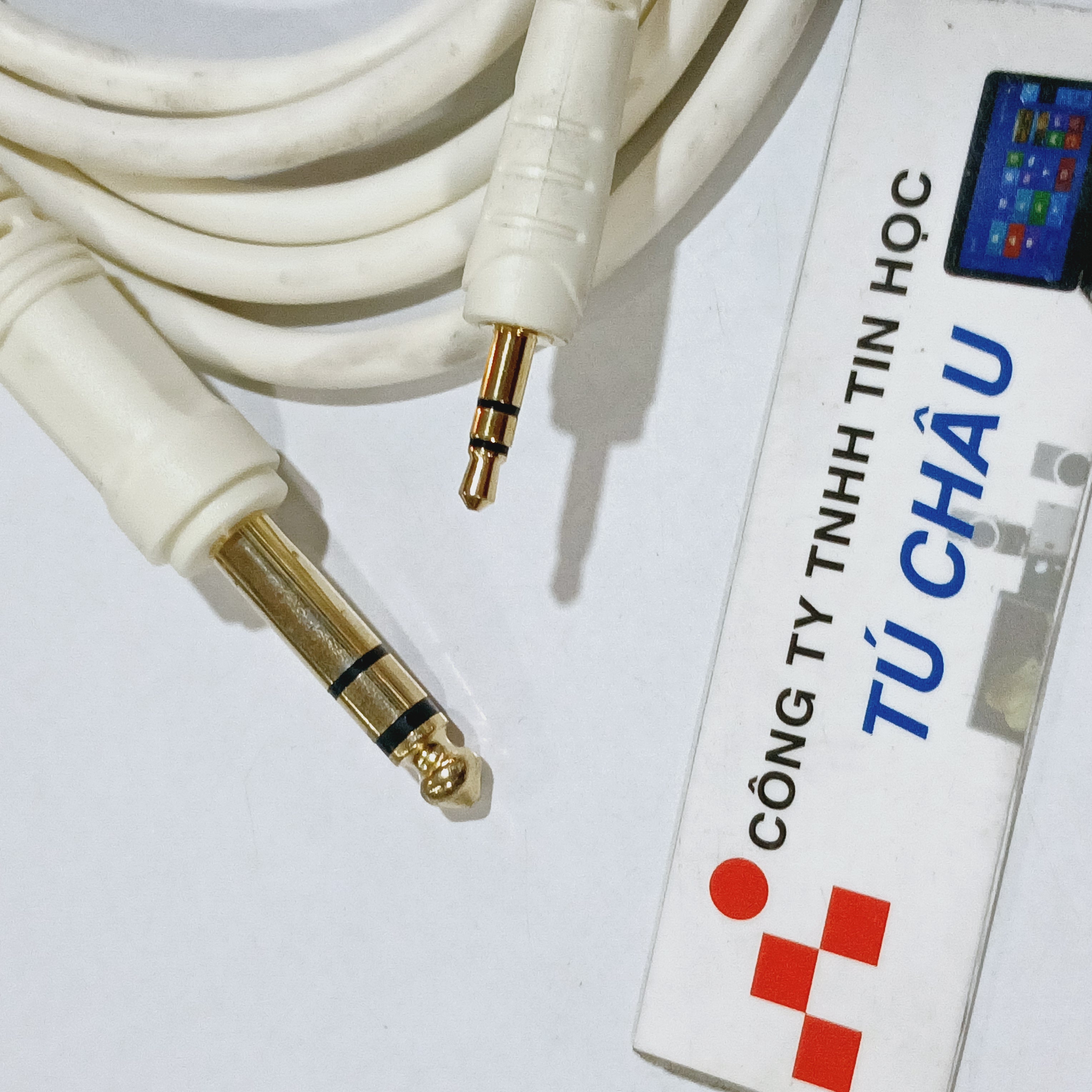 Cáp 6 Ly ra 3.5 Ly dài 1.5m / 1.8m / 3m (6 Ly MONO / STEREO) ra 3.5 Ly - Tín hiệu sử dụng 2 chiều)