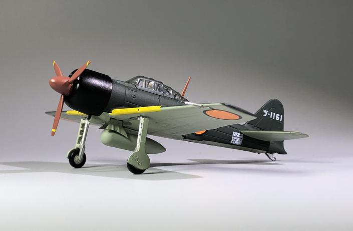 Mô hình máy bay WWII A6M3 Zero Fighter 1942 tỉ lệ 1:72