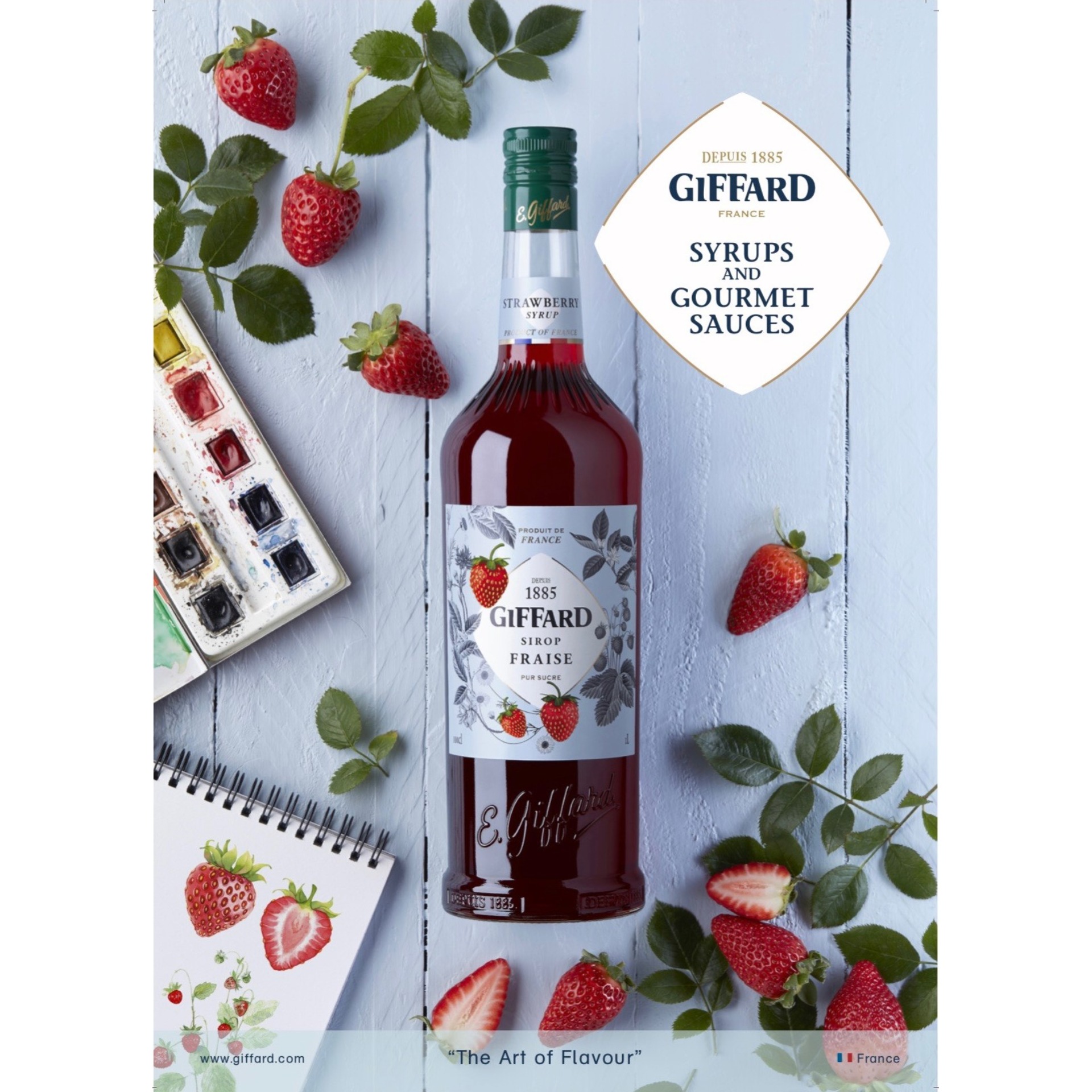 Siro Mơ (Apricot Syrup) 1000ml Giffard Vietnam