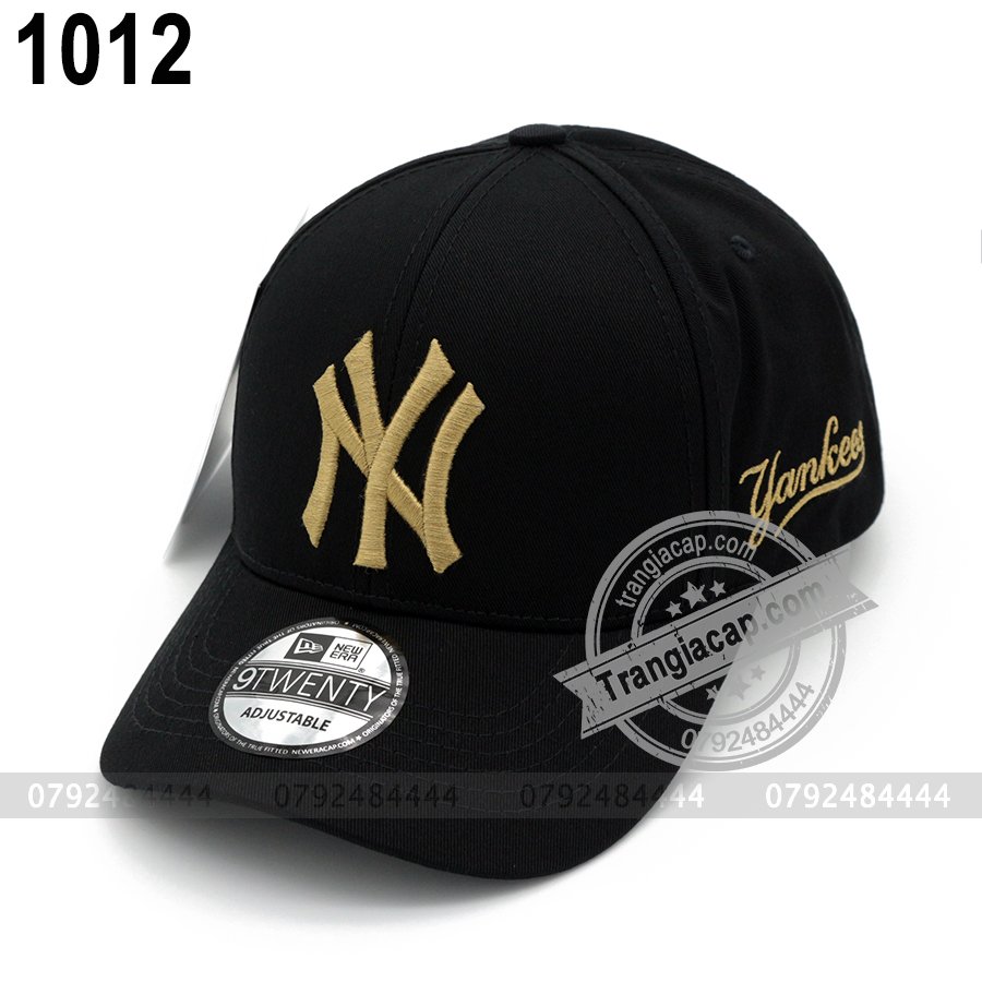 Nón kết MLB NY Yankess - Đen