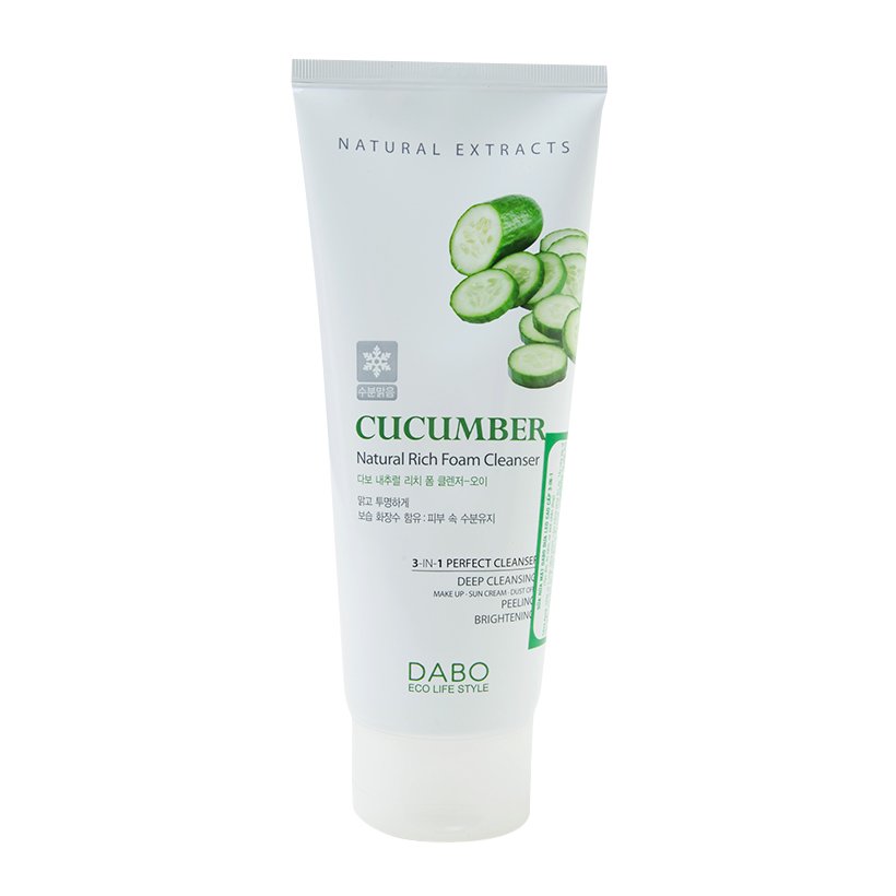 SỮA RỬA MẶT HÀN QUỐC DABO DƯA LEO CAO CẤP 3-IN-1 (180ml)