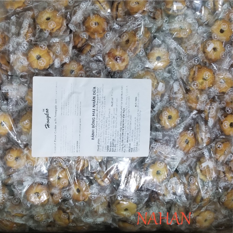 500Gr Bánh Quy Nhân Mứt Thơm Thái Lan