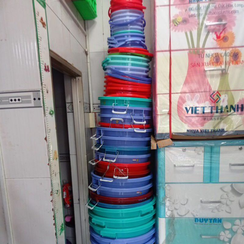 THÙNG TRÒN CÓ NẮP ( 45 lít - 120lít)