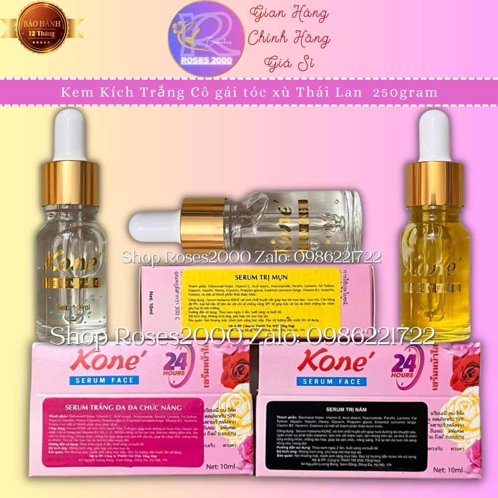 Serum Kone - 3 loại Serum đa chức năng
