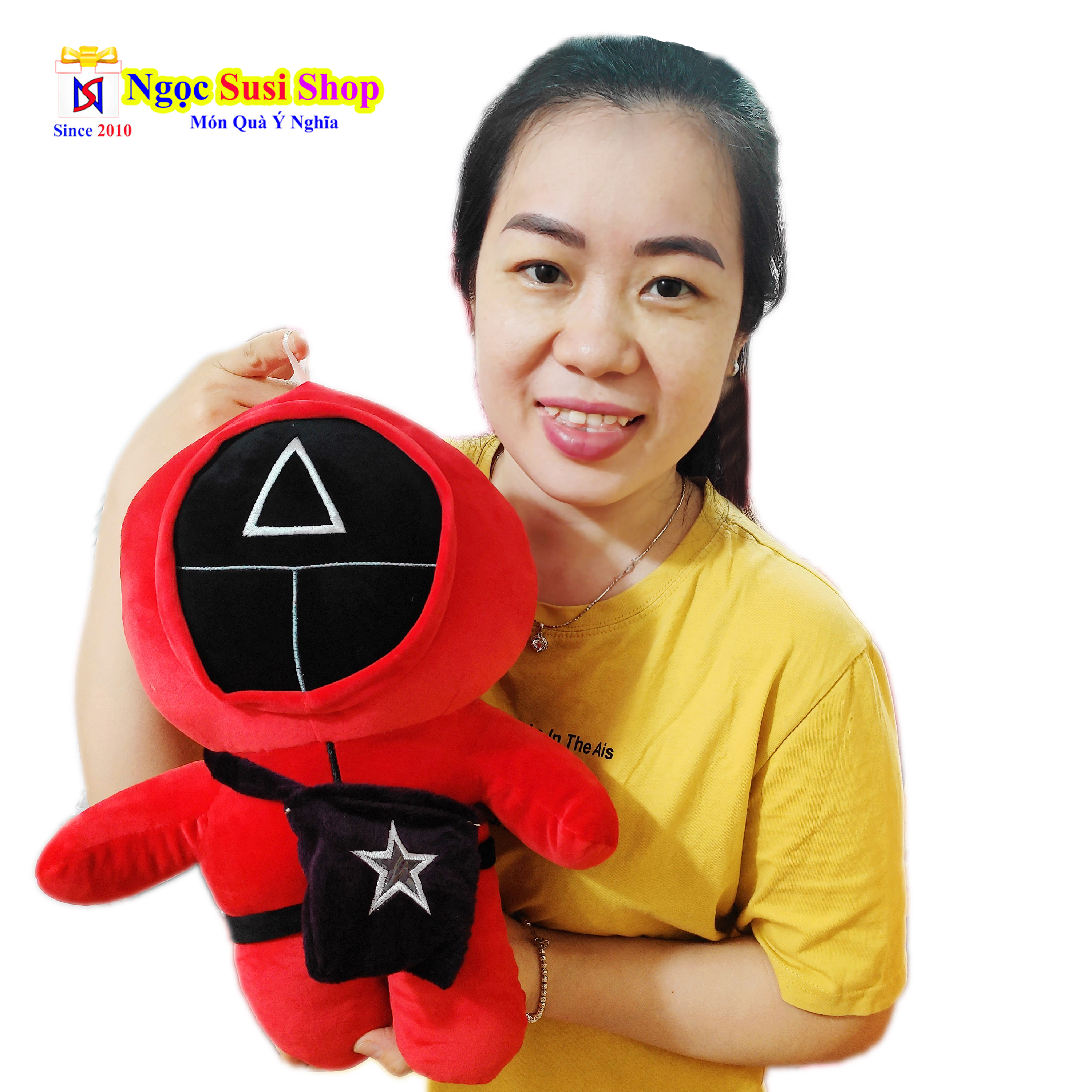 [FREESHIP MAX] GẤU BÔNG TRÒ CHƠI CON MỰC SQUID GAME [ SIÊU HOT]