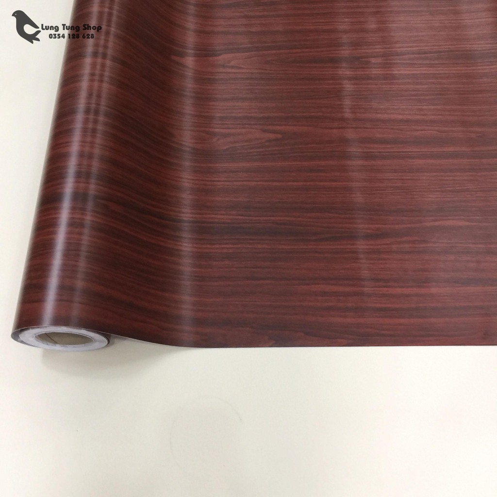[ Khổ 1,2m - chọn màu ] Decal vân gỗ - giấy dán tường vân gỗ có keo