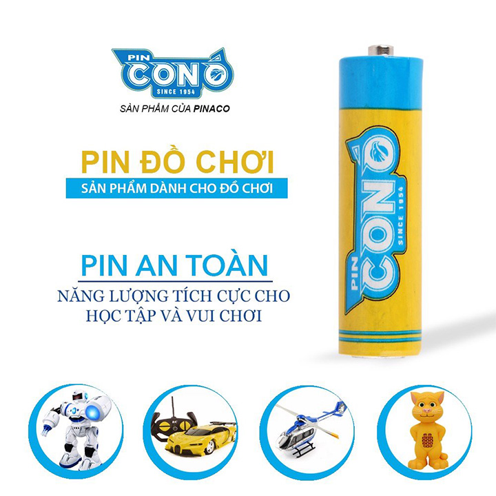 Pin AA 1.5v loại lớn - Pin tiểu con ó