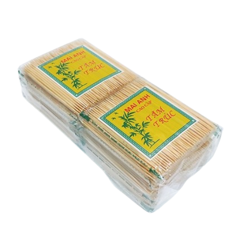 Combo 10 tép tăm xỉa răng tre Mai Anh-Tăm xỉa răng tre trúc