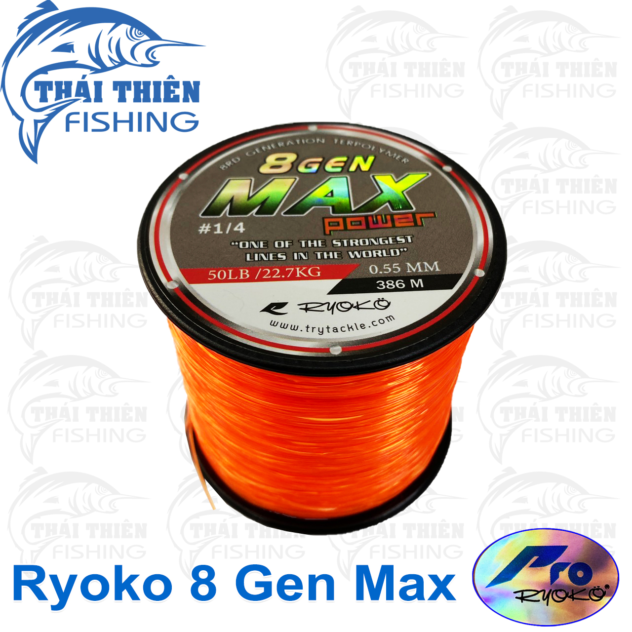 [Pro] Ryoko Thailand Fishing Rod New Generation 8 Gen Max Pro
