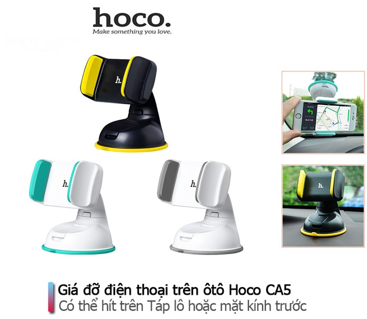 Giá Đỡ Xe Hơi Đa Năng Hoco CA5 Cao Cấp