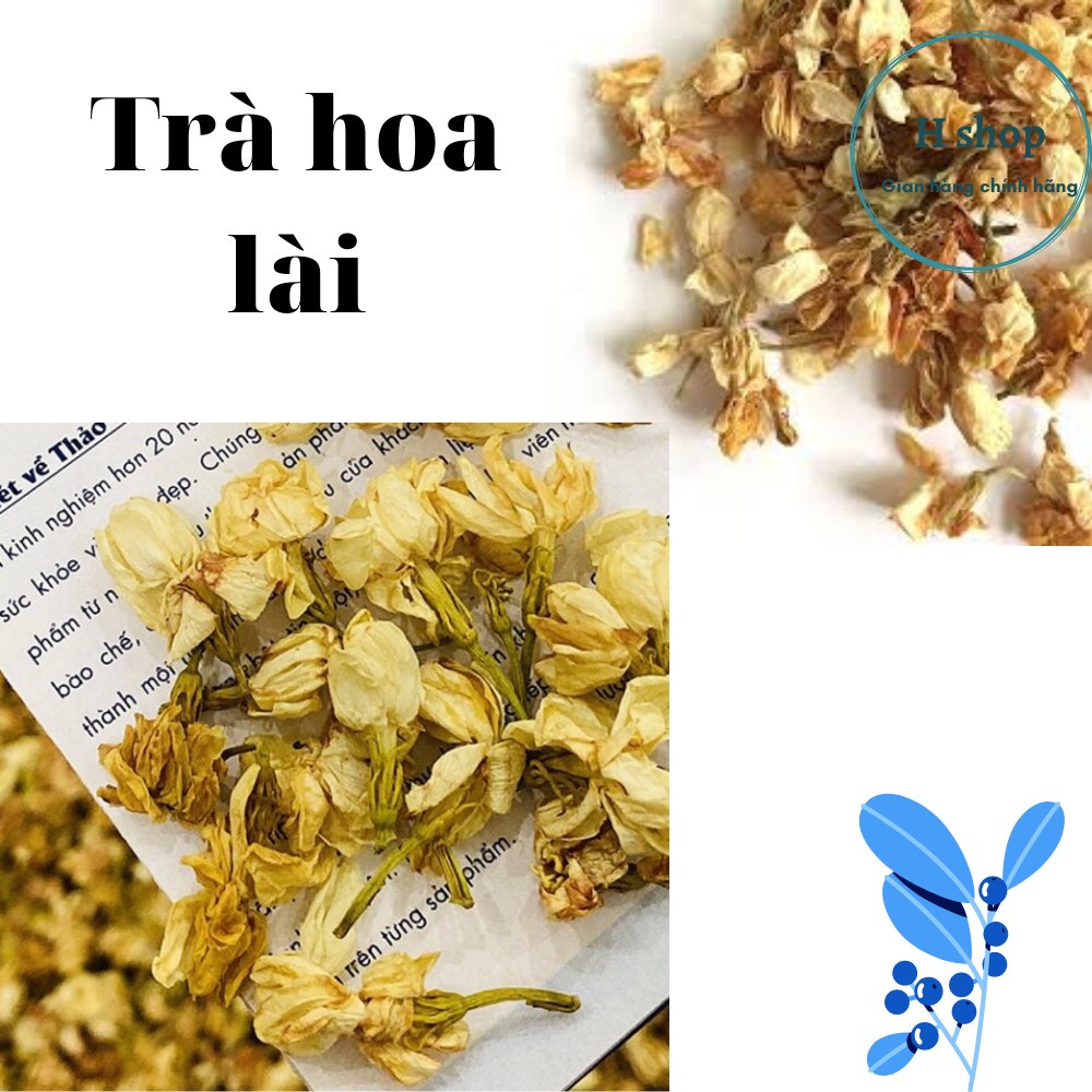 Hoa nhài sấy khô thơm nhẹ gói 100g