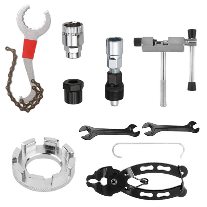 Sửa xích xe đạp-dụng cụ sửa chữa xe đạp bộ dụng cụ sửa chữa xe đạp giá đỡ xích xe đạp dụng cụ tháo bánh đà cờ lê xe đạp