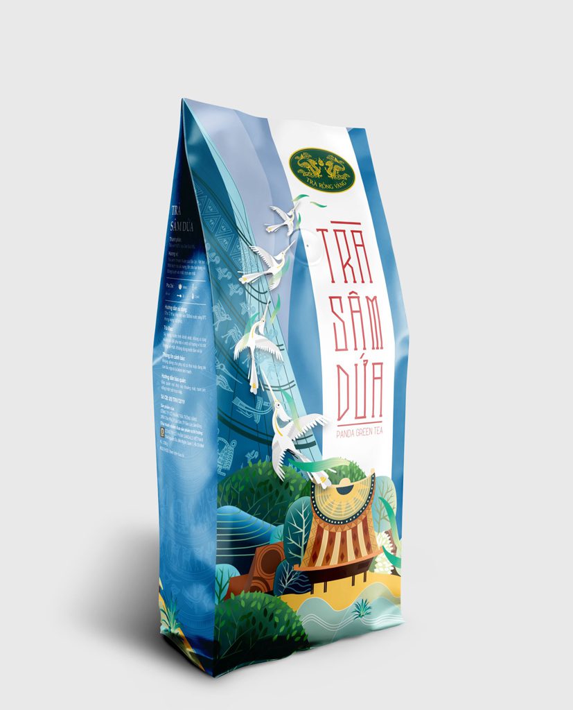 Trà buồm hương sâm dứa 300g