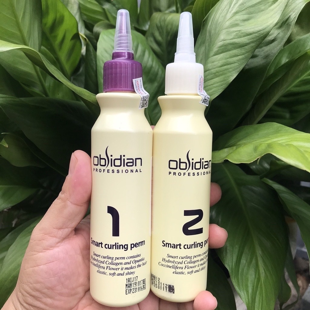 Thuốc uốn tóc 3D Obsidian Smart Curling Perm ( uốn lạnh + uốn nóng) 500mlx2