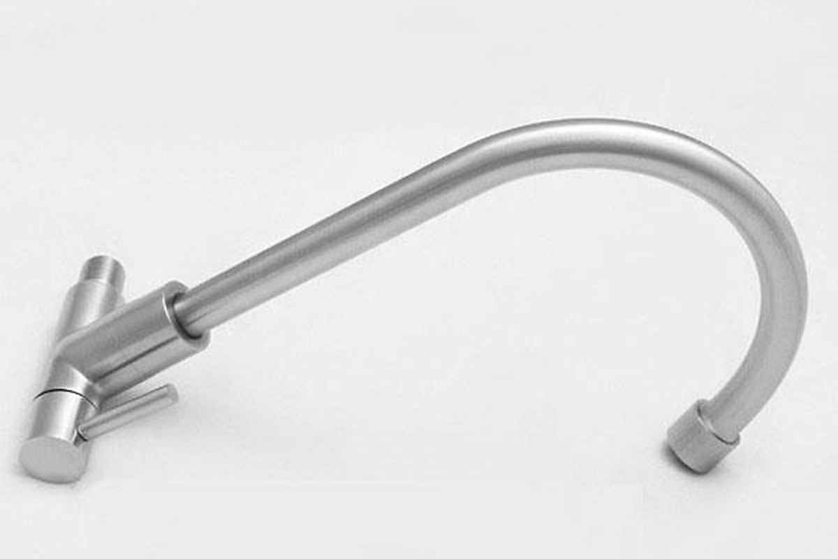 Vòi rửa chén - bát lạnh gắn tường Inox 304