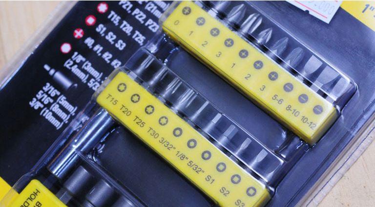 29 chi tiết Bộ đầu vít Stanley 68-071