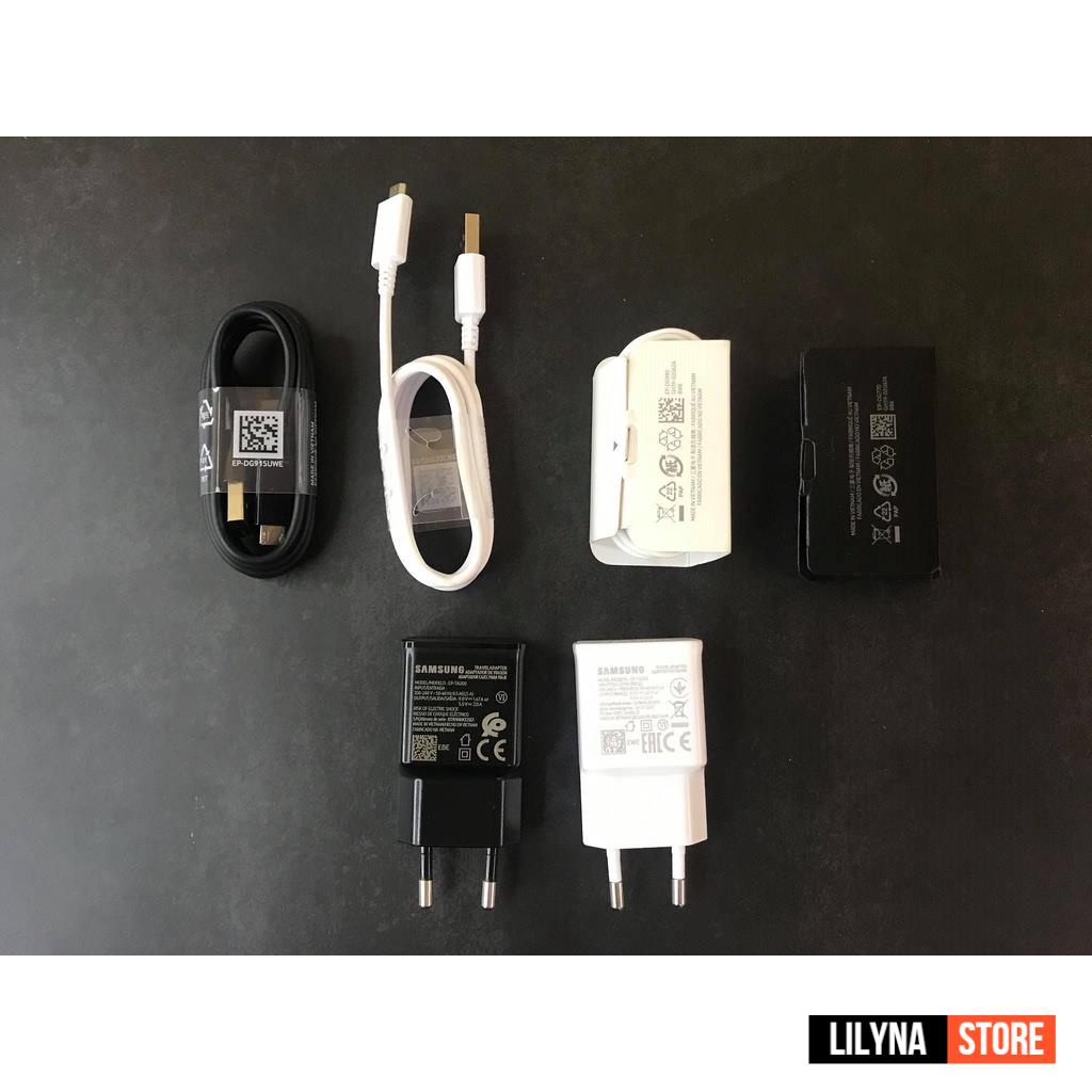 Bộ Sạc Nhanh Samsung Galaxy S8/S9/S10/S10 Note Plus, chân type C / micro USB
