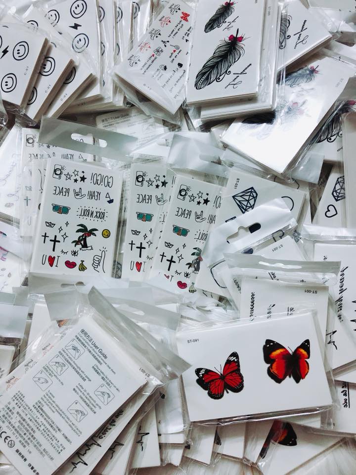 1 Lốc Hình Xăm Dán