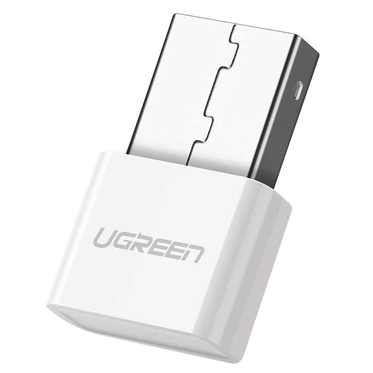 Thiết bị USB Bluetooth 4.0 Ugreen 30443 (Trắng)