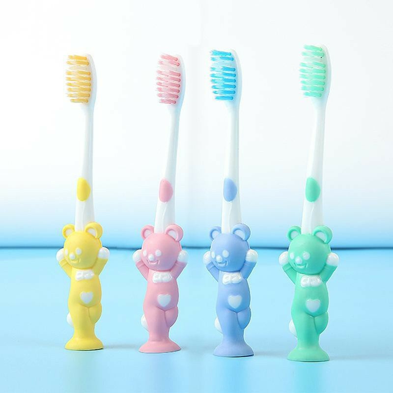 Sét 4 bàn chải đánh răng trẻ em hàng xuất Nhật