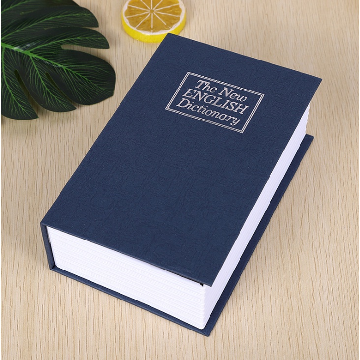 [Giá siêu rẻ] Két sắt hình quyển sách size mini 11.5x8x4.5cm