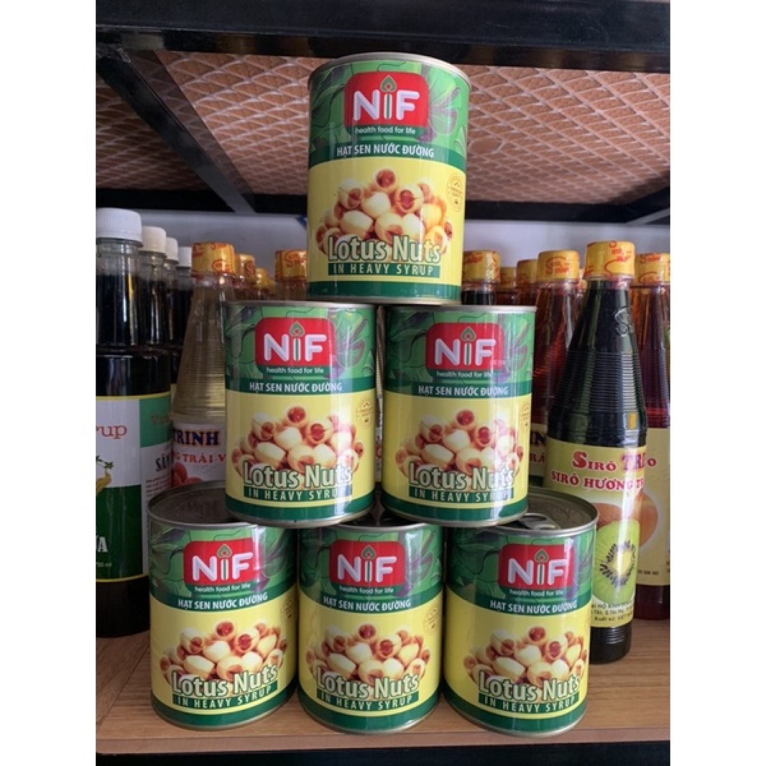 Hạt Sen Nước Đường NIF- 560g