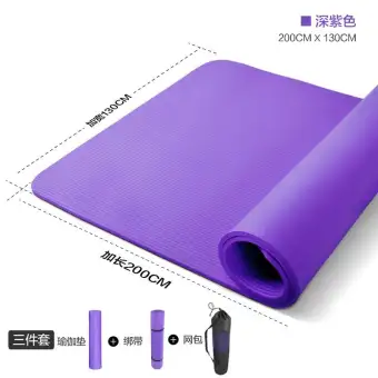 Large Size Double Yoga Mat Thick Widened Extended Anti Slip Girl S