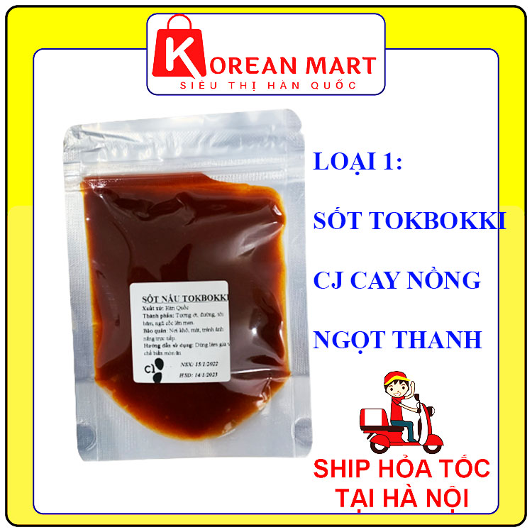 Sốt nấu Tokbokki Hàn quốc gói  100g
