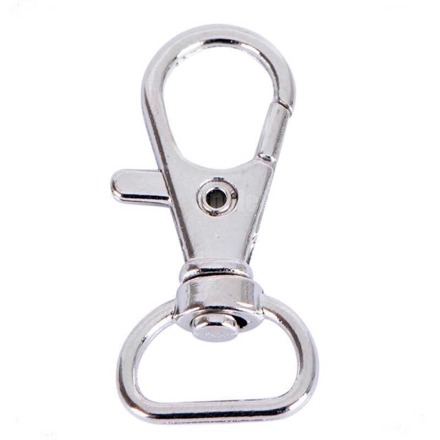Móc Càng Cua inox gắn chìa khoá - handmade