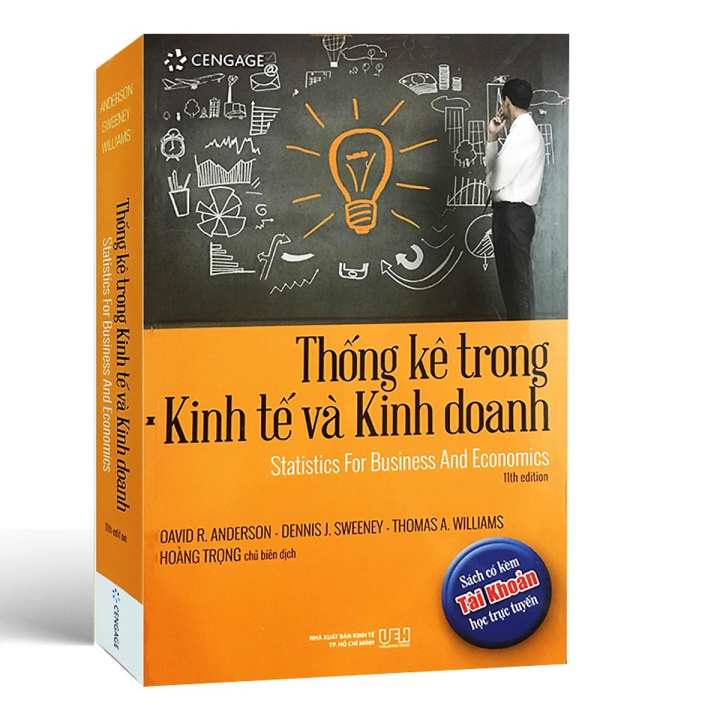 Thống Kê Trong Kinh Tế Và Kinh Doanh – Statistics For Business And Economics (Kèm Tài Khoản Học Trực Tuyến)