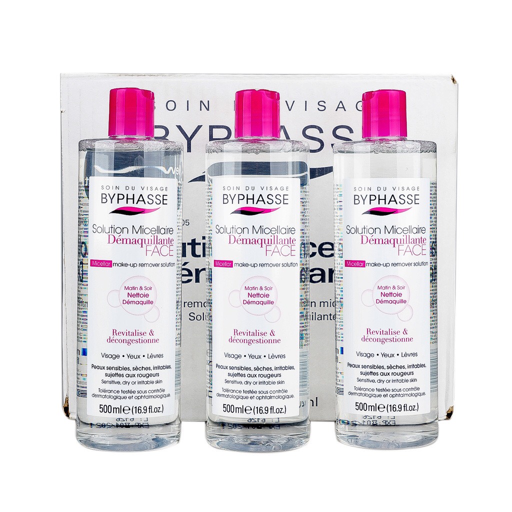 Nước Tẩy Trang Byphasse Make Up Remover 500ml