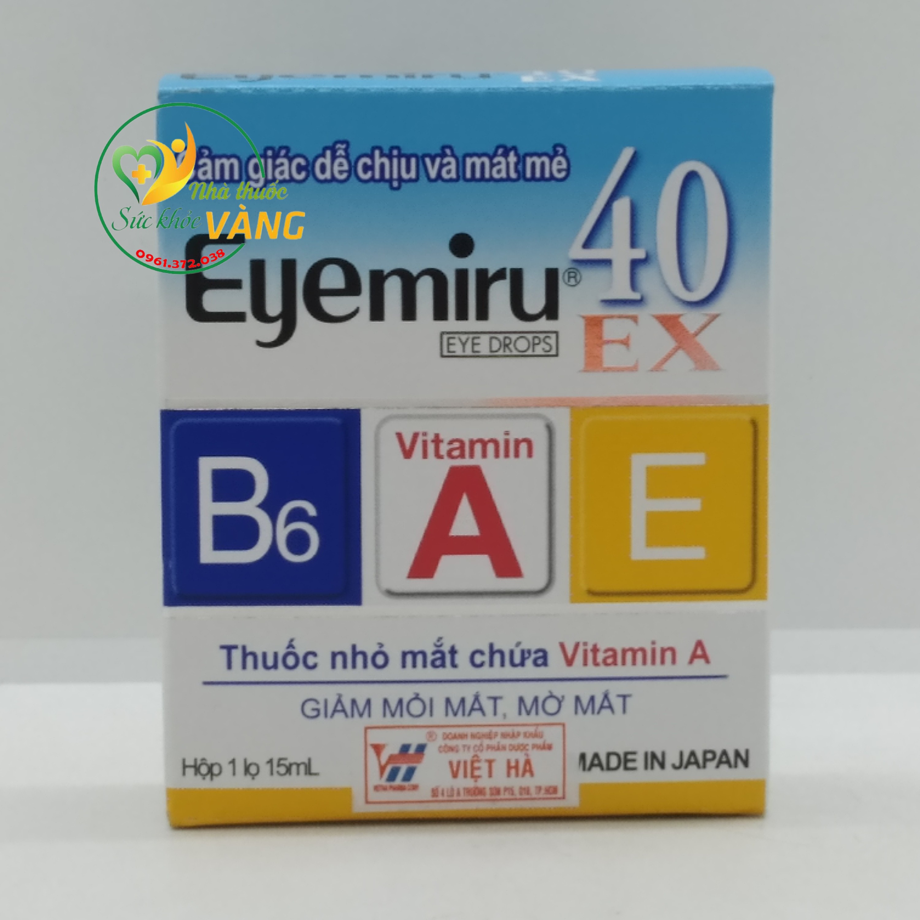 Nhỏ mắt Eyemiru 40EX lọ 15ml h
