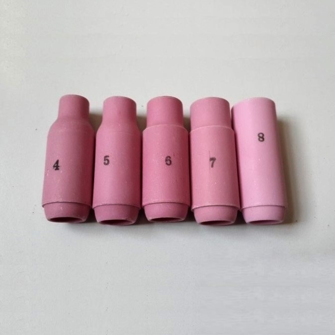 Sứ tig WP số 4,5,6,7,8 - 10 cái Chụp sứ mỏ hàn tig WP