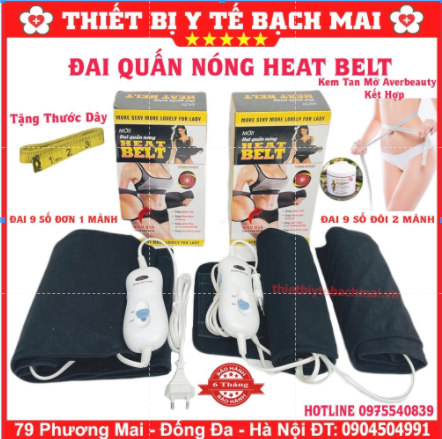 Đai quấn nóng heatingpad plus 9 số